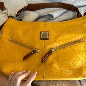 Yellow Dooney and Bourke Purse